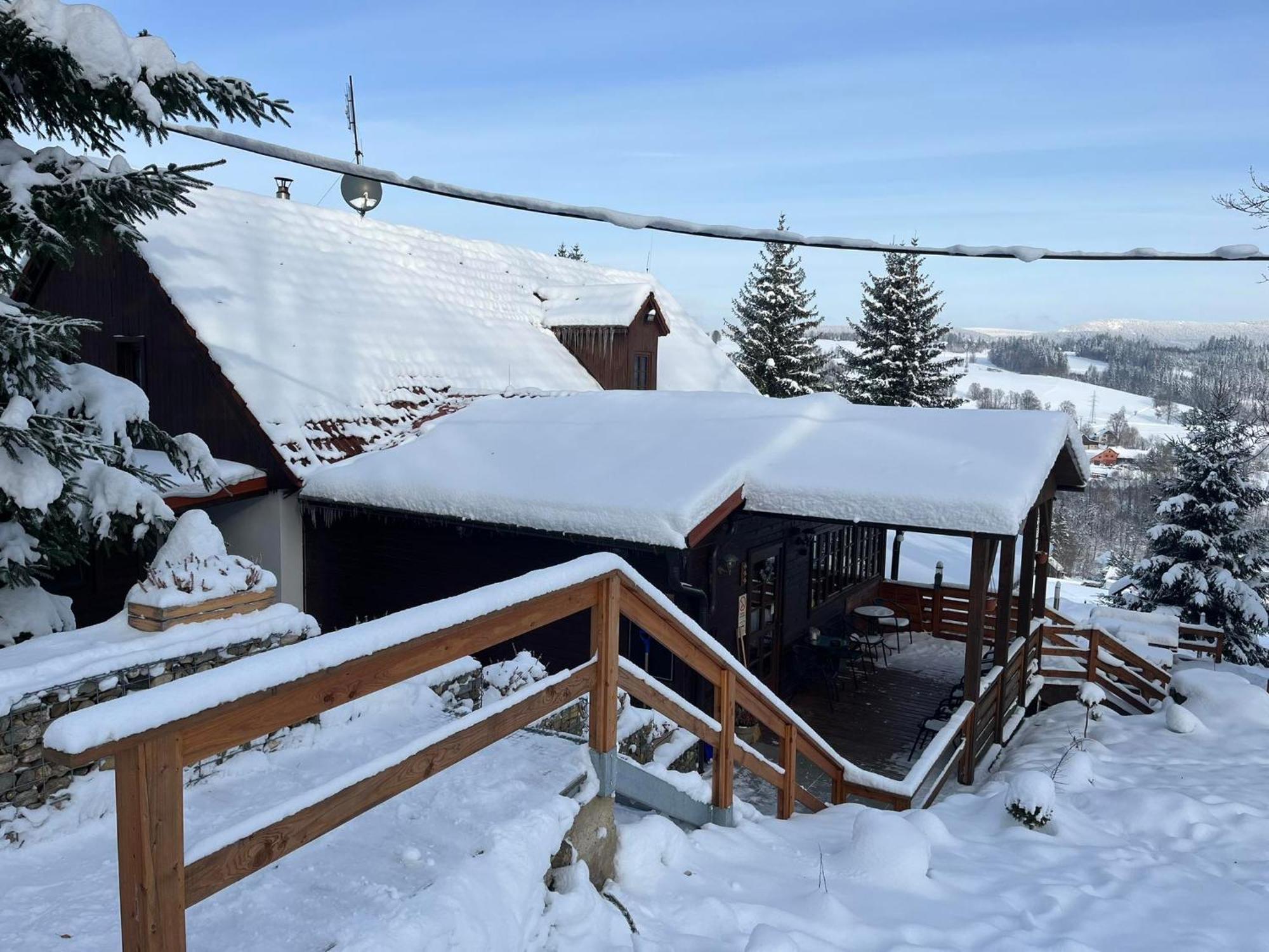 Penzion Harry Na Sjezdovce Krkonose Vysoké nad Jizerou 외부 사진